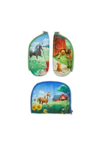 ergobag Zippies Schulranzen Zubehör Set 3-teilig für Kinder, Jungen und Mädchen