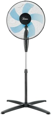 Ventilatore A Piantana Ardes 40cm - 3 Velocità, Oscillante, Altezza Regolabile 102-120cm - Foto 6