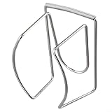 Clip de cintura de acero inoxidable listo para tenis y pickleball para sujetar las pelotas de forma segura durante el uso