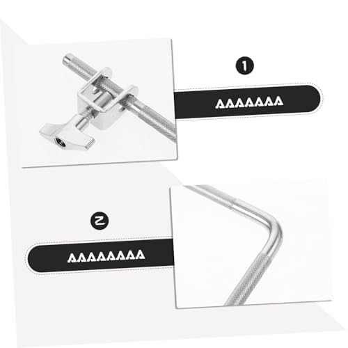 VICASKY Loud Bell Drum Cowbell Stand Mounting Clamp Drum Hardware for Live Performances and Practice Sessions miniatura 2