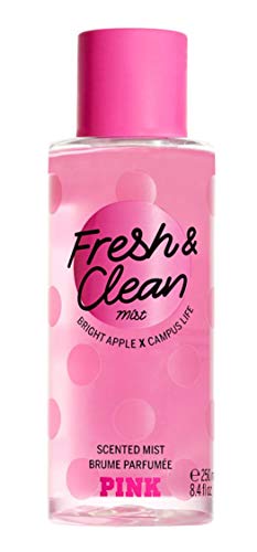 Victoria Secret Pink New! FRESH & CLEAN Scented Body Mist 250ml