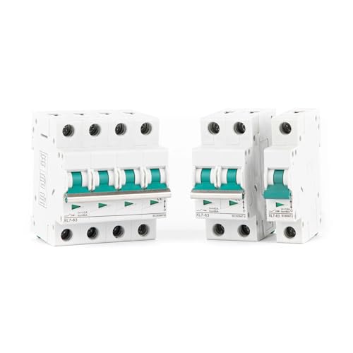 Pequeño disyuntor XL7-63 4P con capacidad de corte de 6KA para aislar cortocircuitos graves