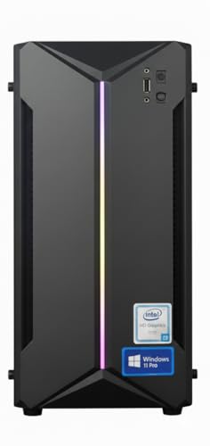 Image of Desktop Computer Core i7 4th Gen CPU for PC Desktop | 16GB RAM | 256GB SSD | Win 11 Pro & Office 2021 | WiFi 6 & Bluetooth | HDMI, VGA Ethernet, USB 3.0 | HD Graphics 4600 | 2-Years Onsite Wanrrany