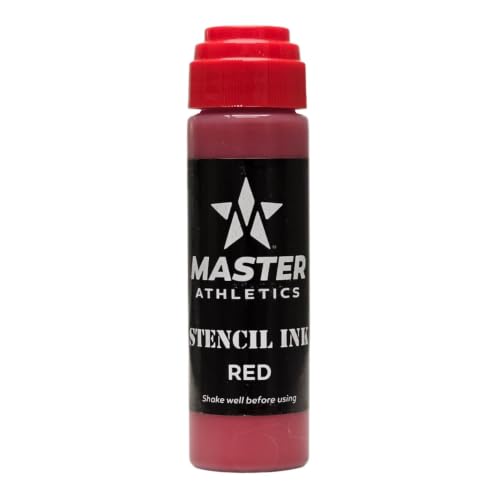Image of Master Athletics Stencil Ink (Red)