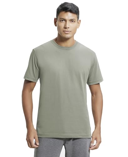 Image of Jockey 2714 Men Super Combed Cotton Rich Round Neck Half Sleeve T-Shirt