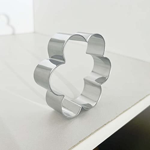 Uouyoo Flower Cookie Cutters 4 Pcs Mother's Day Cookie Cutter Set For Daisies, Roses,Spring Flower,Bouquets Cookie Cutters For Mother's Day, Father's Day, Valentine's Day, Thanksgiving #TOP5