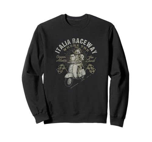 Sweatshirt Disney Luca idéal pour vos sorties en bord de mer et soirées d'été