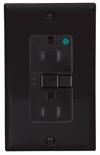 Cooper Wiring device TRSGFH15BK - GFCI TR HG Self Test Duplex 15A 125V BK