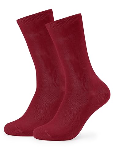 Dress Socks for Men Bamboo Rayon Anti Odor Moisture Wicking Size 8-13