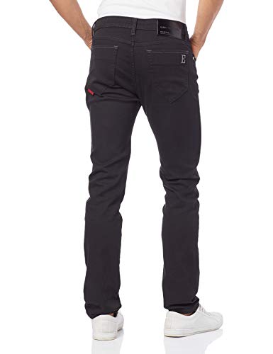 Calça Jeans Storm Elastic Ii (St Slim) E Serifa, Ellus, Preto, 38