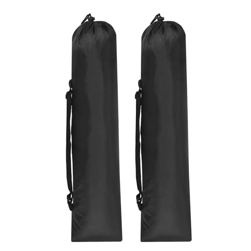 Sac de rechange pour chaise de camping PATIKIL en nylon pliable noir, lot de 2