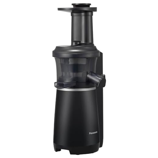 Panasonic Slow Juicer MJ-L501KXE juicepress (juicepress för frukt/grönsaker, juicepress, sorbet tillverkning, juicepress elektrisk, 150 W, svart)