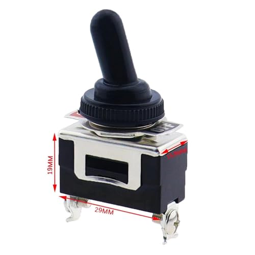 Interruptor de palanca SPST de 12V que soluciona los falsos contactos en salpicaderos de coches 2