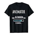 Animator in training is loading