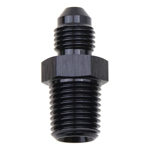 Adaptador -4AN a 1/4" NPT de aluminio recto para combustible 2