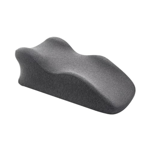 Image of Adult Memory Foam Bed Pillow Anti Slip Bottom Multipurpose for Backrest Soft Dark Grey| Memory Foam Pillow | Soft Sleeping Pillow