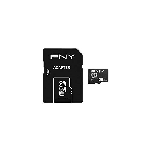 PNY Performance Plus Carte Mémoire microSDHC 32 Go, Classe 10 + Adaptateur SD
