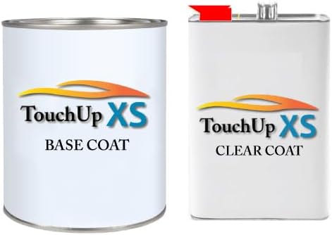TouchupXS-Perfect Match For Nissan EBL Freezer Burn Metallic Pint Basecoat and 1K Quart Clearcoat Kit