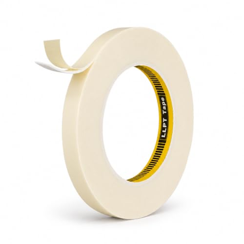 Image of LLPT Double Sided Foam Tape 1 /2 inch x 18 Ft White | Heavy Duty, Strong Bonding, Waterproof, Weather Resistant for Banners Posters Alarm Sensors LED Strips and Home Office Decor
