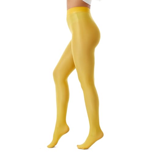 Image of Frola Shaping Tights for Women 70D Shimmery Pantyhose for Dance Ballet Glitter Socks