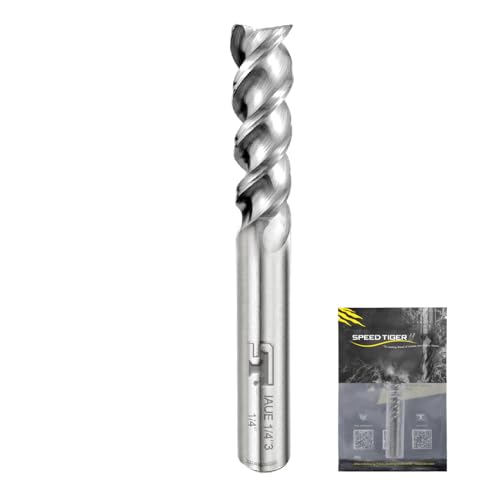 SPEED TIGER High Feed U-Type Carbide End Mill