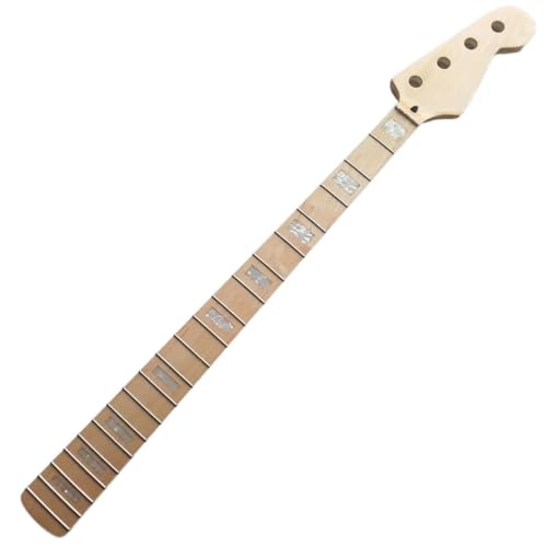 Guitare basse électrique Jazz en érable, l'éclat des 4 cordes brillantes au diapason 34 pouces