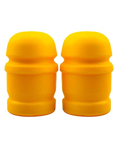 Image of 2Pcs Front Bump Stops Fit for Jeep Wrangler JK 2007-2018 Replace 52060428AB | Upper Suspension Control Arm Jounce Bumpers