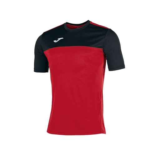 Joma Winner Camisetas Equip. M/C, Hombre, Rojo/Negro, 2XL-3XL