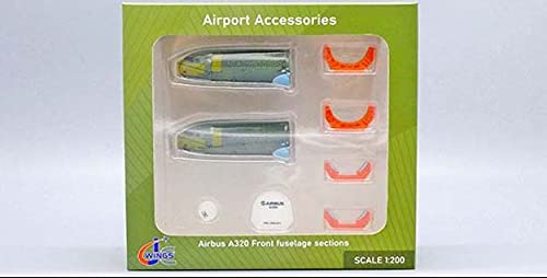 JCGSESETC Airbus A320 Front Fuselage Sections Set Scale 1/200 Cover