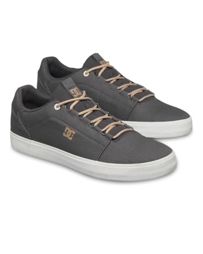 DC Shoes Zapatillas Hyde para Hombre, Gris Oscuro, 39 EU, Gris Oscuro, 39 EU