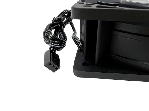 Image of Bgears b-Blaster 120x38 Extreme Cooling Gaming PC Case and Mining Machine Fan, Extreme Speed at 4500 RPM with Excellent Airflow of 218 CFM, 2 Ball bearing for extended Life and High performance, 3pin