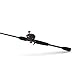 Abu Garcia Black Max Baitcast Low Profile Reel and Fishing Rod Combo , 6'6