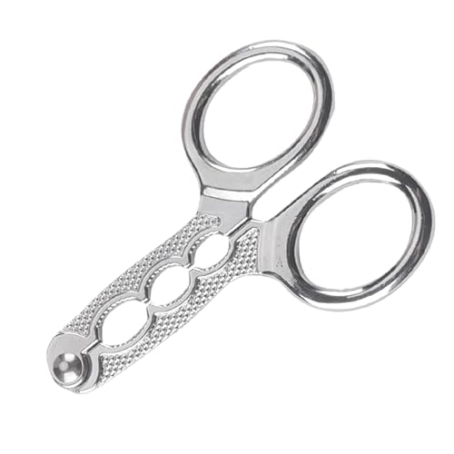 ナットシェルオープナー ? 松ナッツクラッカー、ステンレススチールプライヤー、人間工学に基づいたハンドルデザインのハードシェルブレーカー |ヘーゼルナッツ、クルミ、ピーカン、アーモンド、栗、松の実愛好家のための耐久性のあるキッチンガジェット