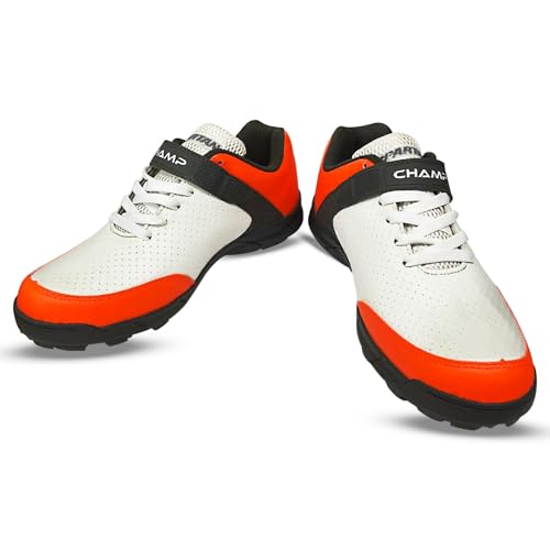 Image of SPARTAN Cricket Shoes for Boy's & Men| Anti Skid Shoes with Rubber Outsole|Lightweight and Durable|Comfortable Cushioning | Outdoor Shoes Ideal for Turf | Non-Slip Sole