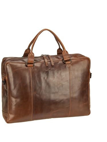 Porte-documents en cuir supérieur Greenburry Newport mixte
