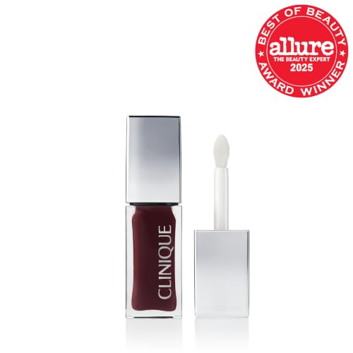 Clinique Pop Lip + Cheek Tinted Oil in Black Honey, view 3