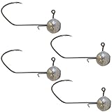 Predax Fishing MSW Jighaken mit Wire Keeper - 4 Jigköpfe, Größe / Gewicht / Packungsinhalt:Gr. 1/0 / 7g / 4 Stück