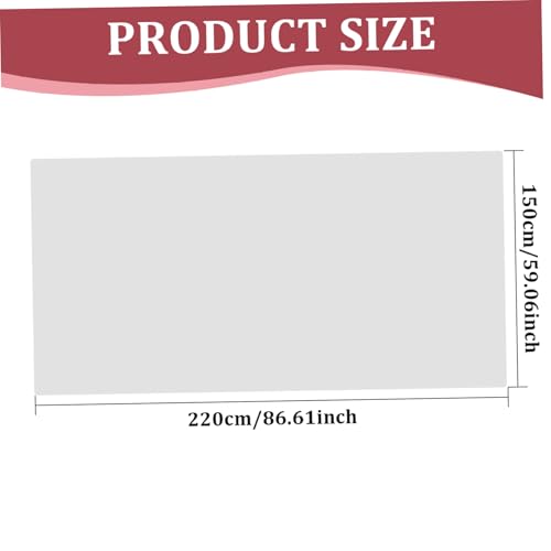 Nappe en lin lavable et réutilisable 59x86 pour table rectangulaire