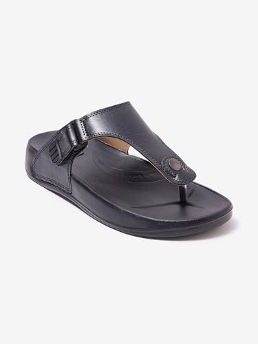 Image of WELCOME Soft Men's Slippers with Cushion FootBed for Adult | Comfortable & Light Weight | Stylish & Anti-Skid | Waterproof & Regular Flip Flops for Gents /Boys