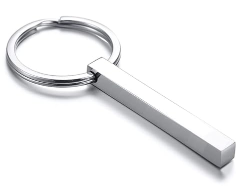 Image of KlowAge Personalized Custom Message Names Bar Keychain