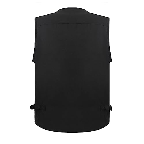 Image of Men's Lightweight Utility Casual Travel Fishing Safari Multi Pocket Outdoor Vest