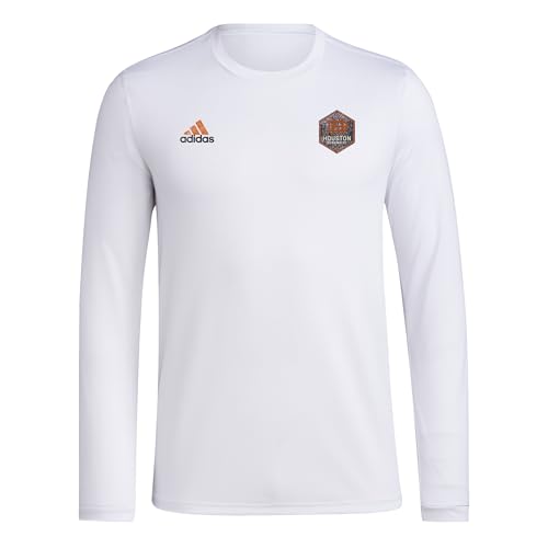 T-shirt Portland Timbers adidas blanc coupe longue anti-remontée