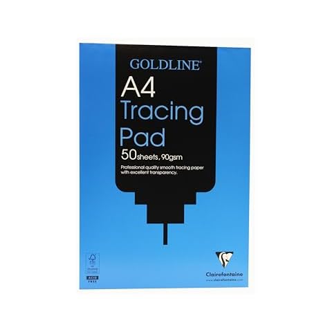 Clairefontaine Goldline Tracing Pad A4, 50 Sheets Cover