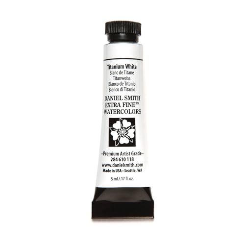 Daniel Smith Watercolor 5ml Tube (Titanium White) 284610118