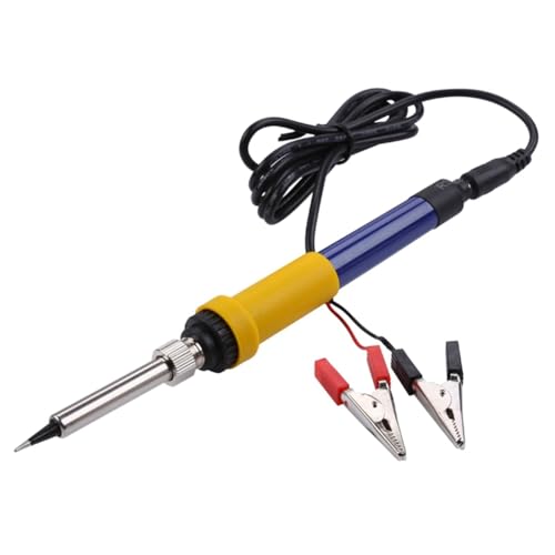 Bloepum DC 12V Portable Soldering Iron Low-Voltage Car Battery 60W Welding Rework Repair Tools
