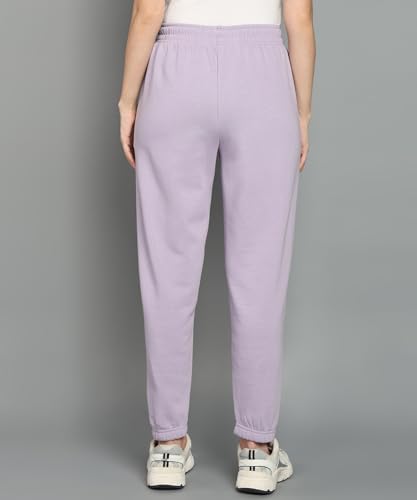 Image of Alan Jones Clothing Women's Regular Fit Mid Rise Fleece Jogger Regular Pants Winterwear