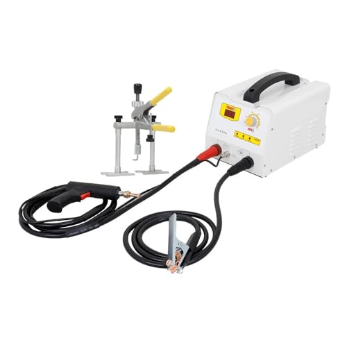 Narzędzia do naprawy karoserii samochodowych i spawarki, odpowiednie do naprawy karoserii, wgnieceń i napraw metali ciężkich.