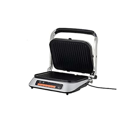 MEISTERKOCH Kontaktgrill KGR-2100E aus Edelstahl, Automatik-Grillprogramme, 2.100 W Leistung, Antihaftbeschichtung… – Bild 6