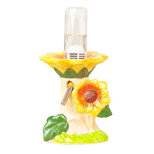 Generic Hamster Water Bottle with Stand Holder Drinking Cute Creative Small Pet Supplies Sunflower for Chinchilla Hamsters Ferret