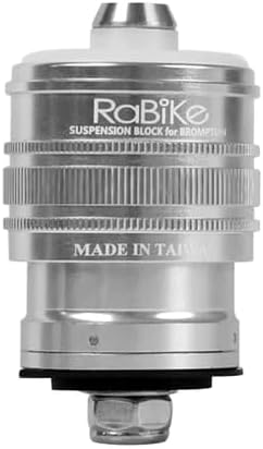 Pneumatic Shock Absorption Suspension for Brompton A line C Line (Silver)